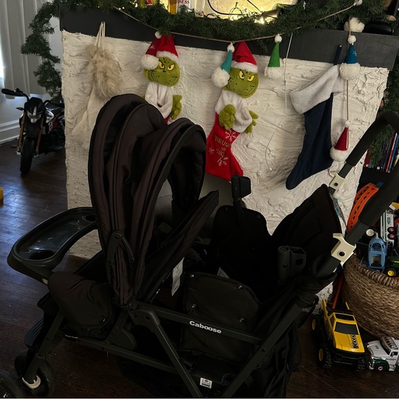Joovy double stroller in used condition - Picture 5 of 8
